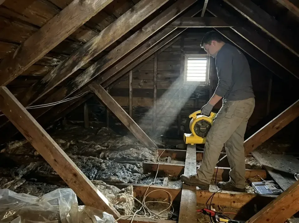 attic-water-damage-drying-proc-007 — frequently asked questions, Emergency Water Extraction & 24/7 Flood Response in LaSalle…